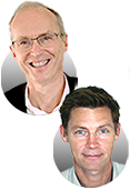 Ronan Lunven President of Pixagility and Philippe Monzein Business Development Director